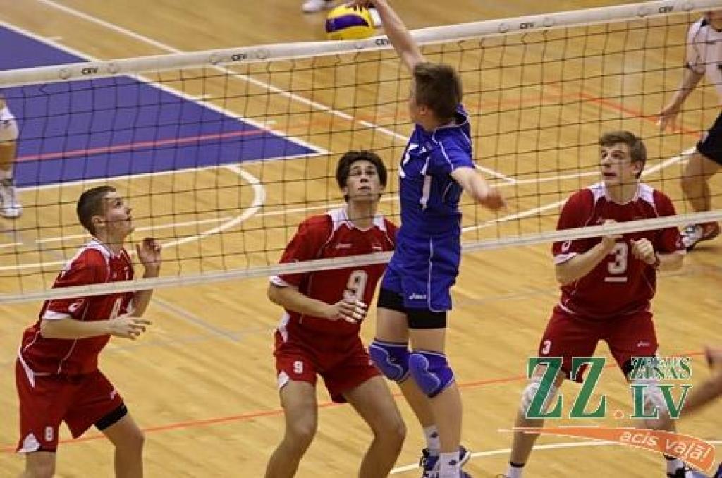 Volejbols. Latvijas izlase Eiropas jaunatnes čempionāta kvalifikācijā pagaidām bez uzvarām