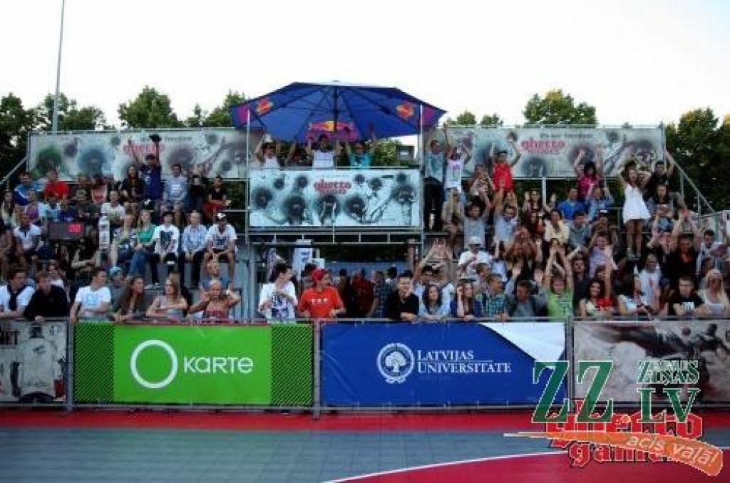 Jelgavas komandas «Armet» un «Krogs33» spēlēs «Ghetto Basket» superfinālā