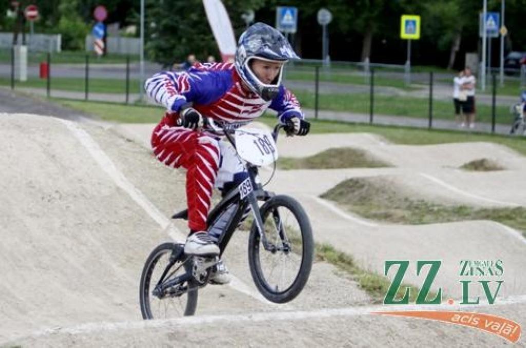 BMX. Uldis Balbeks labākais Latvijas «Grand Prix» posmā