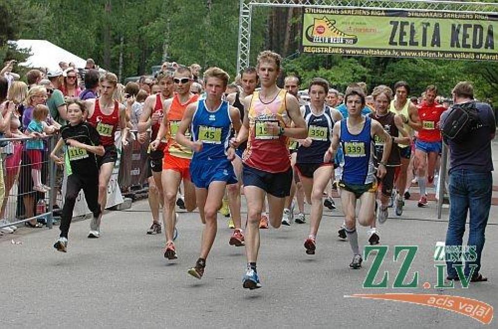 Jelgavniece gūst panākumus skrējienā «Zelta keda»