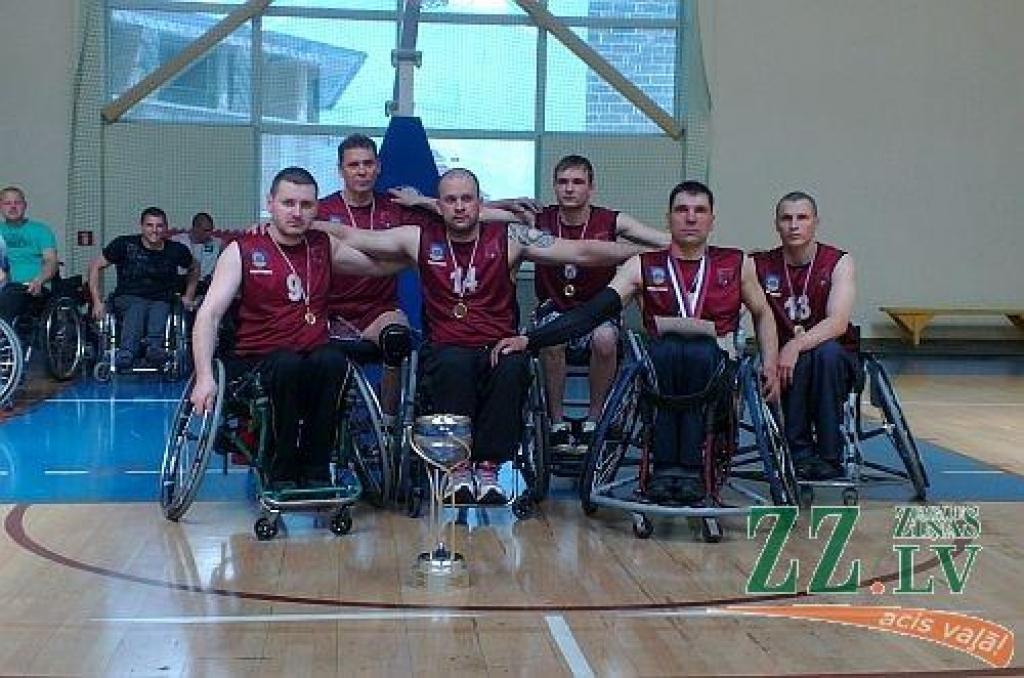 Jelgavnieki uzvar ratiņbasketbola čempionātā