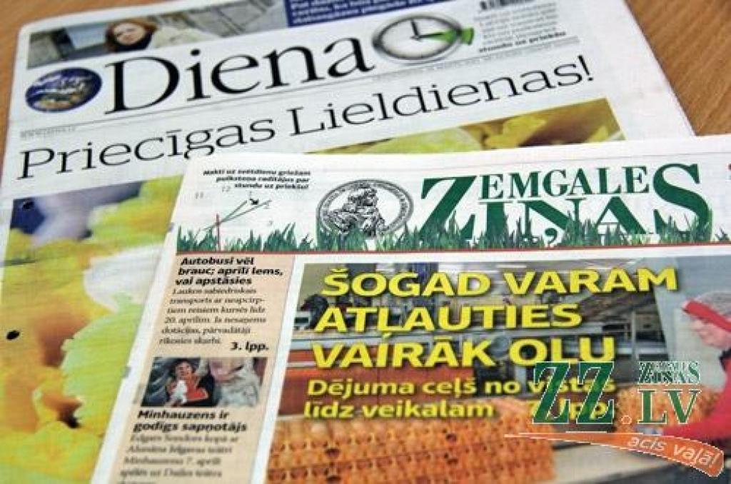 Apzagta abonēšanas centra «Diena» preses piegādātāja; daļa klientu laikrakstus saņems vēlāk