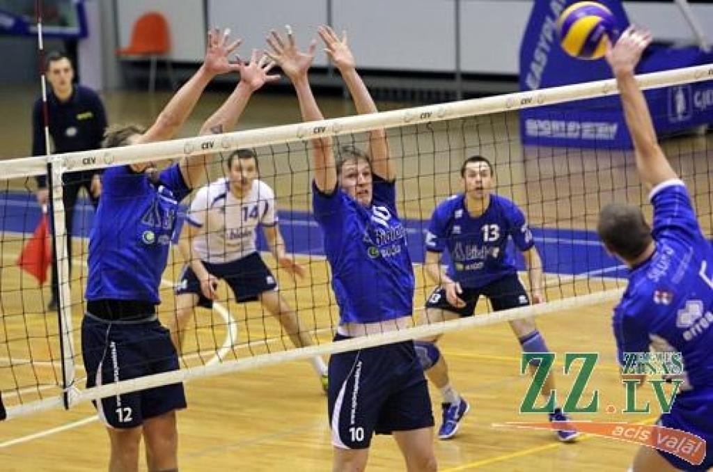 Volejbols. «Biolars» bez pretestības piekāpjas «Lāsei» (ar foto)