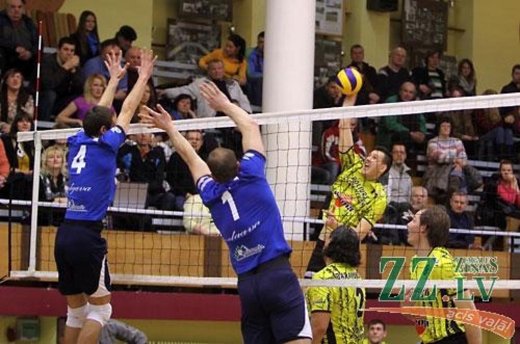Volejbols. «Ozīši» piekāpjas «Biolars/Jelgava» volejbolistiem