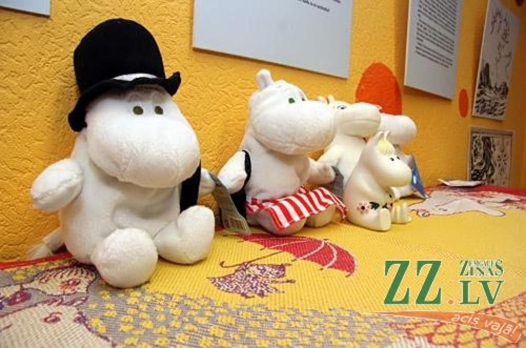 Muminu ģimene viesojas bibliotēkā «Zinītis» (ar foto)