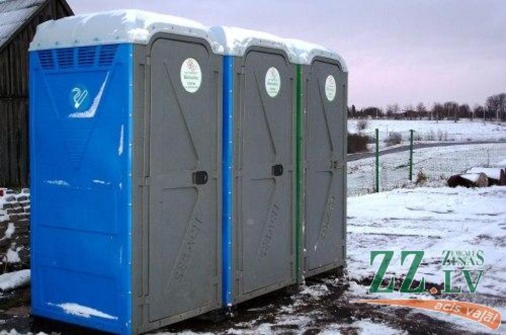 Īrēs pārvietojamās tualetes Uzvaras parkam un pasākumiem pilsētā