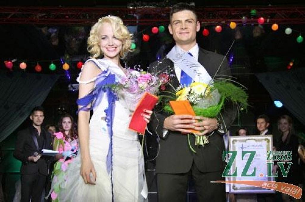 Foto: «Mis un Misters Jelgava 2012» - Sintija Blūma un Roberts Kovaļevskis