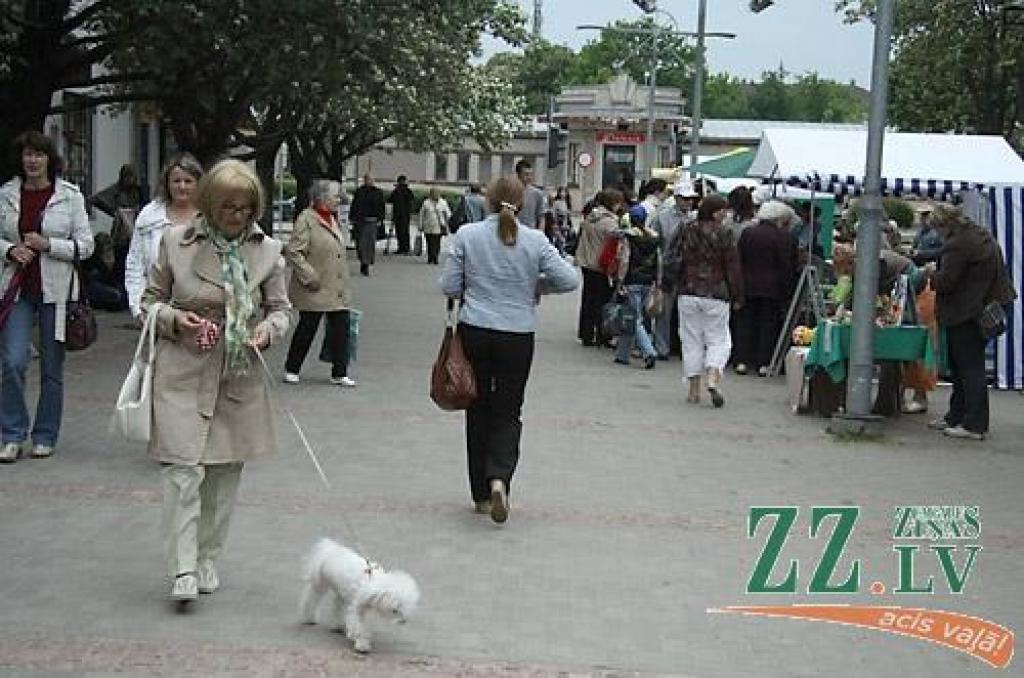 Pirmais Hercoga Jēkaba tirdziņš Jelgavā