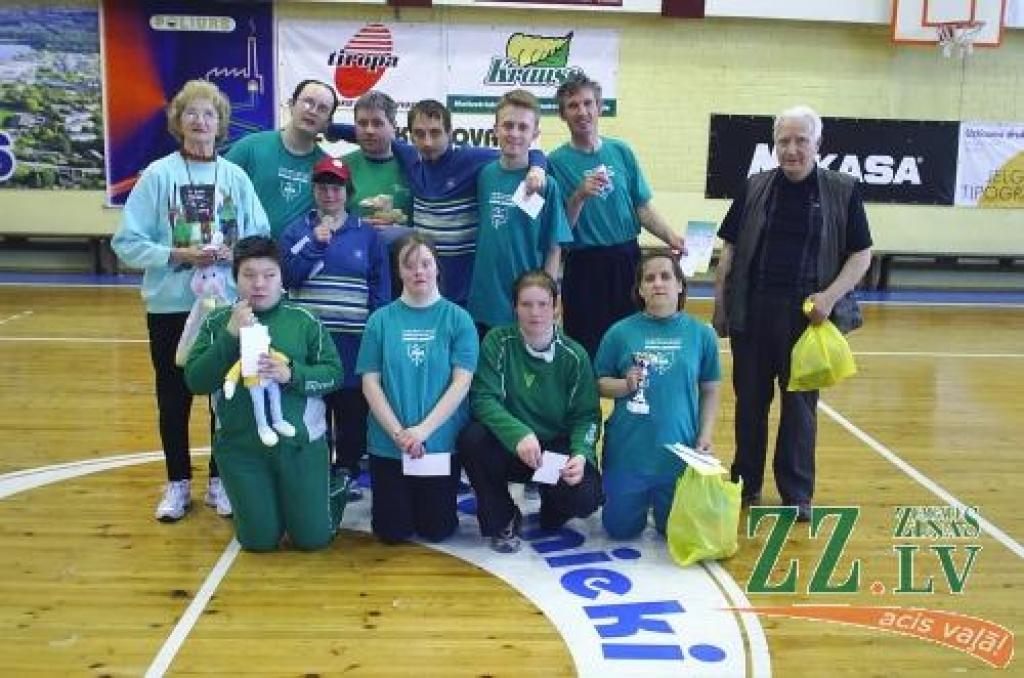 Invalīdu sports. «Cerībai» Zemgales novada sacensību kauss