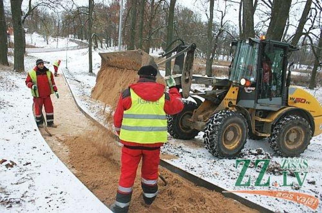 Jelgavas novads «Igatei» uztic vēl viena gājēju celiņa izbūvi, šoreiz – Staļģenē
