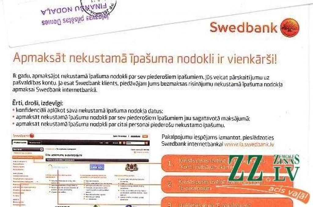 Savos paziņojumos banku reklamē arī novadu pašvaldības