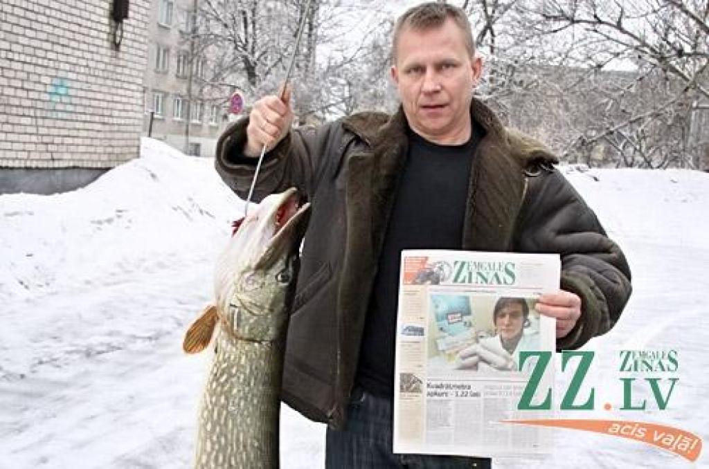 Divpadsmit ar pusi kilogramu līdaka (ar foto)