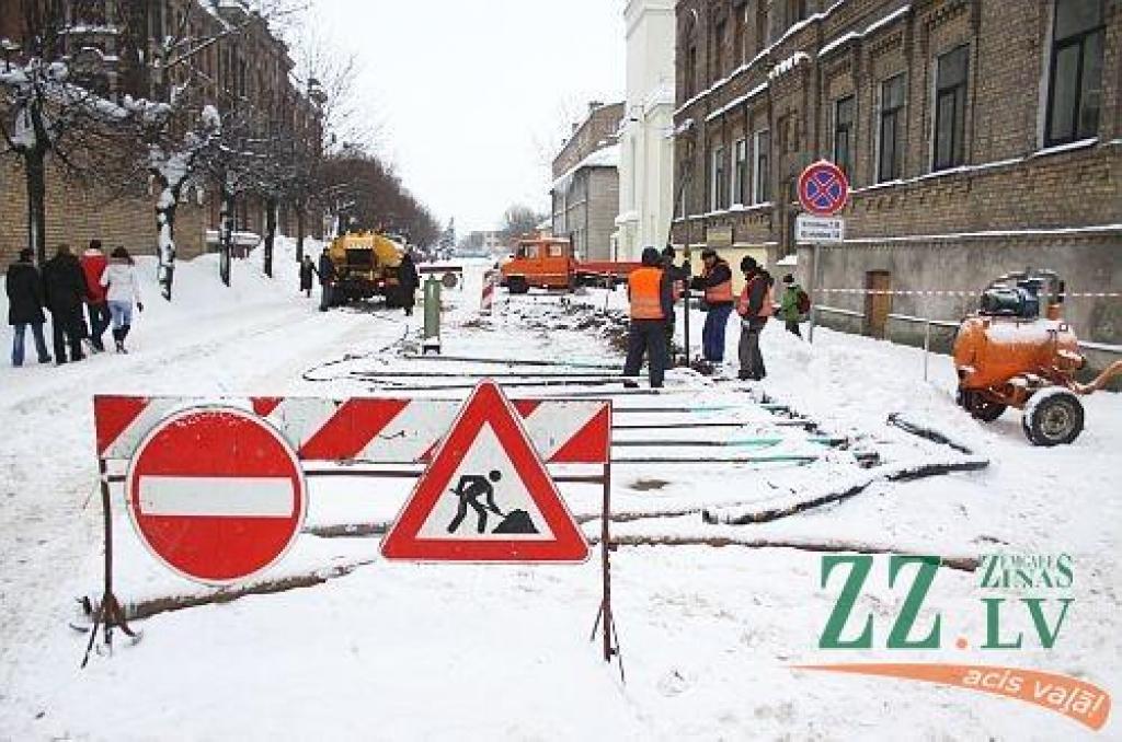 Līdz sestdienai slēgts Svētes ielas posms