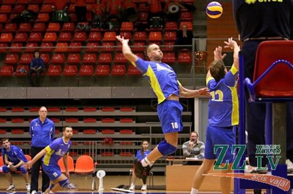 Volejbols. «Biolars» – uzvaras attālumā no Latvijas čempionāta fināla