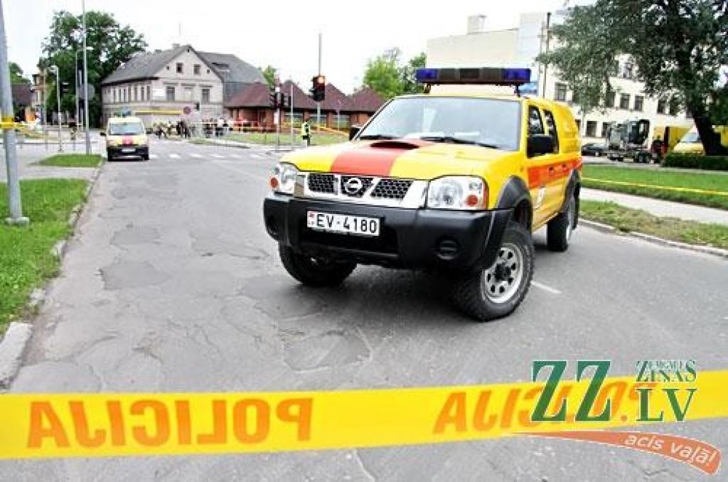 112 dienestiem Kalpaka ielā notika mācības (ar foto)