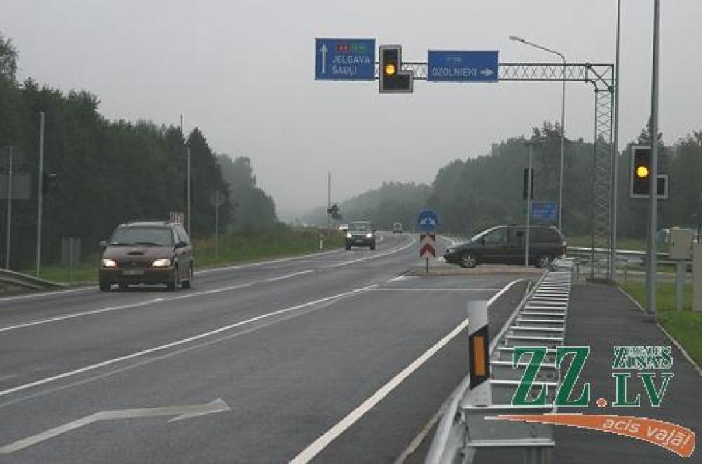 Uz šosejas plāno veidot «trepi»