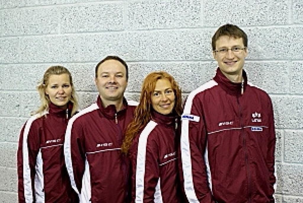 Jelgavas kērlingisti Eiropas čempionātā