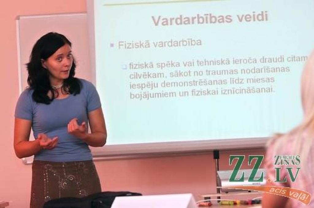 Mācās atpazīt vardarbību