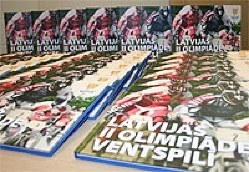 Latvijas Olimpiāde grāmatā