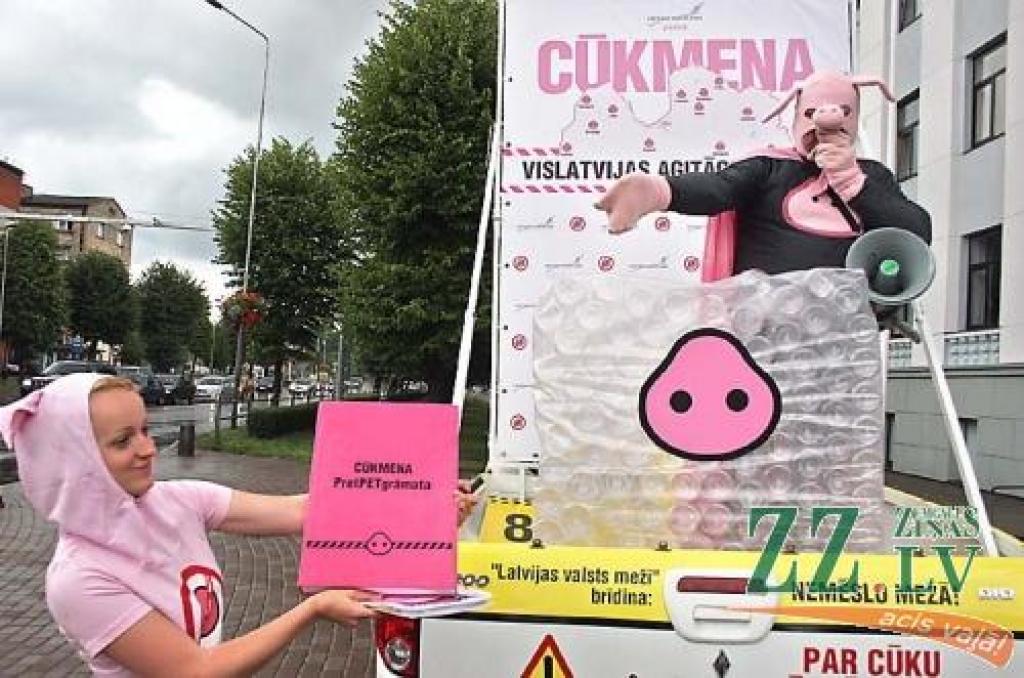 Cūkmens sāk ar Jelgavu