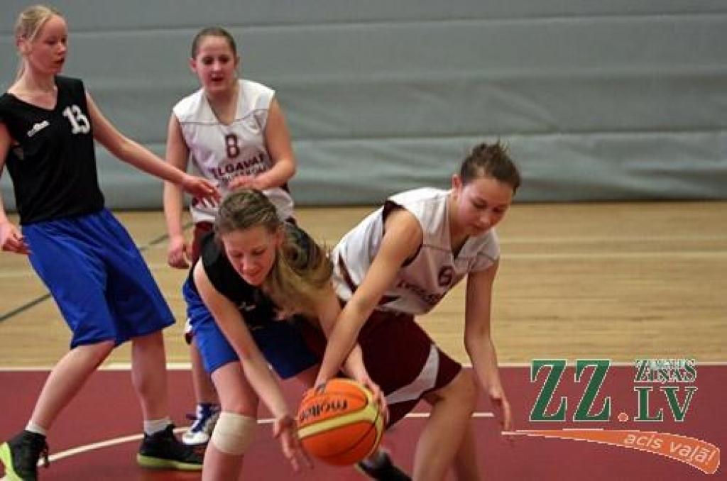 Basketbols. Jelgavas 4. vidusskolas meitenes – labākās
