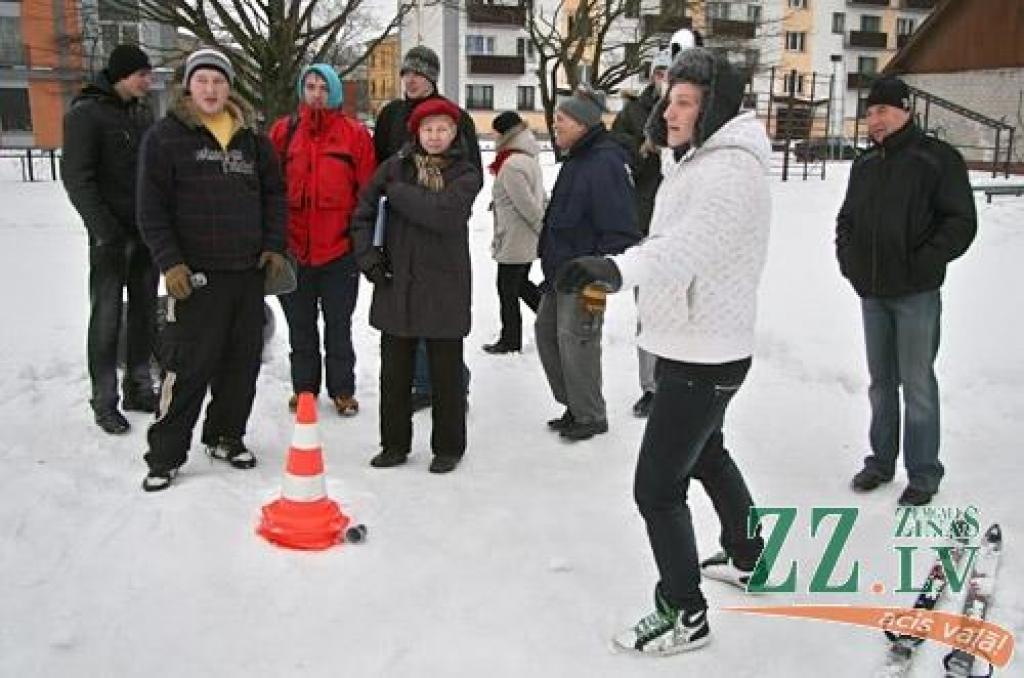 LLU studenti un darbinieki atpūšas Sniega svētkos