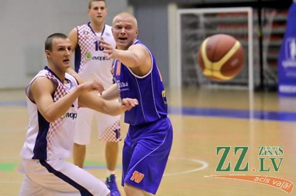 Basketbols. BK «Jelgava» nenotur iekrāto pārsvaru un ar 61:63 zaudē Biznesa augstskolai «Turība» (ar foto)