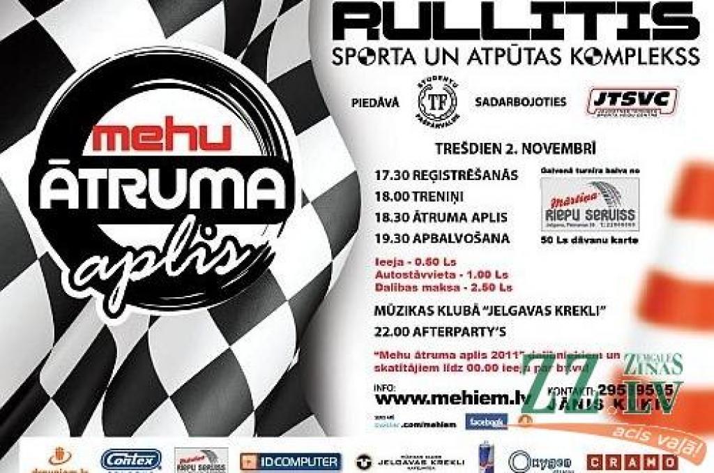 Šovakar Rullītī – ātruma apļi