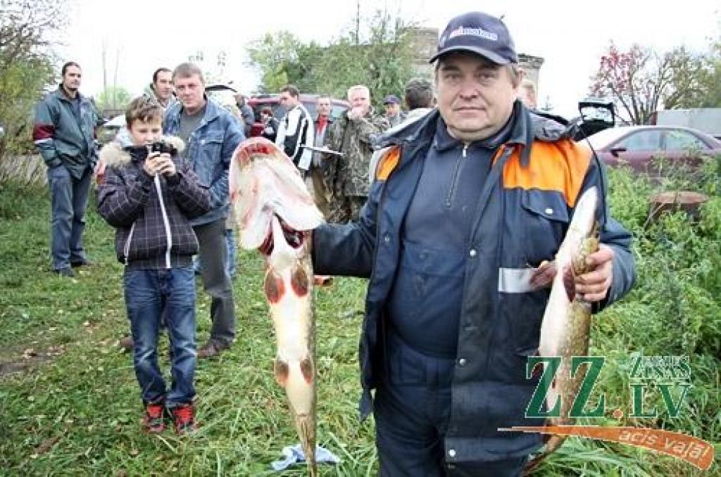 Sacensībās «Lielupes līdaka» lielākais loms – 9,7 kilogrami