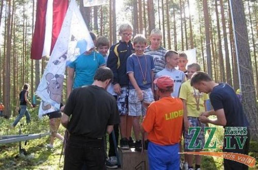 Orientēšanās sports. Jelgavniekiem zelta medaļas stafetē