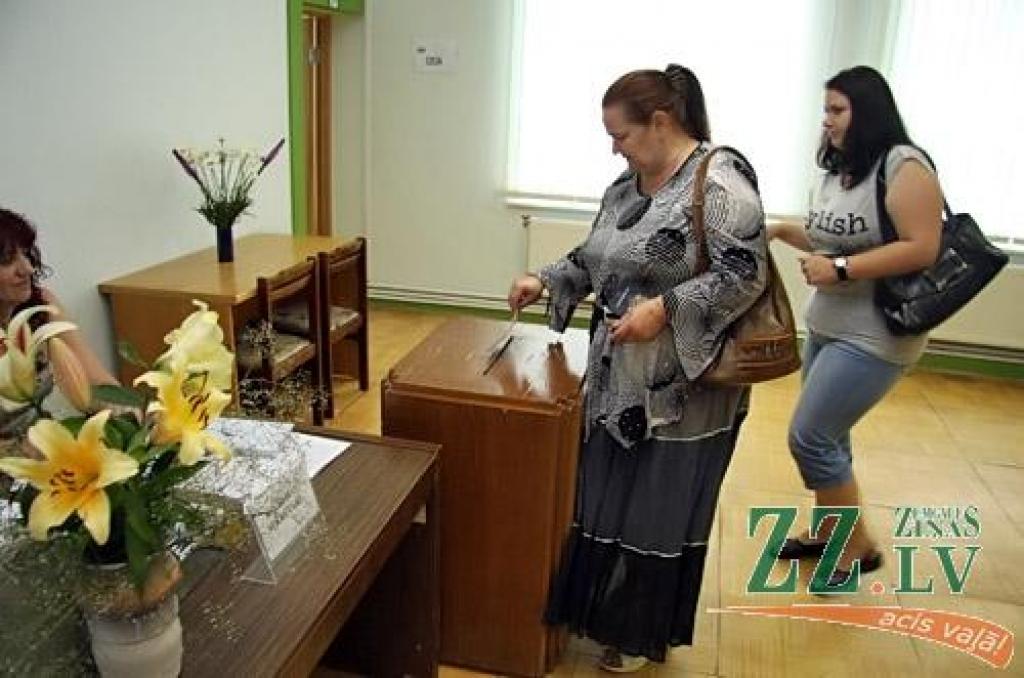 Jelgavā nobalso gandrīz 43 procenti