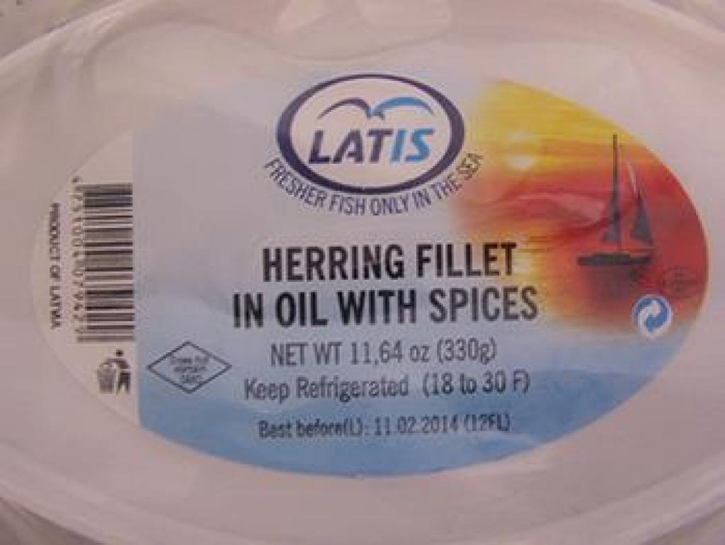 ASV no tirdzniecības atsaukta zivju produkcija no Latvijas