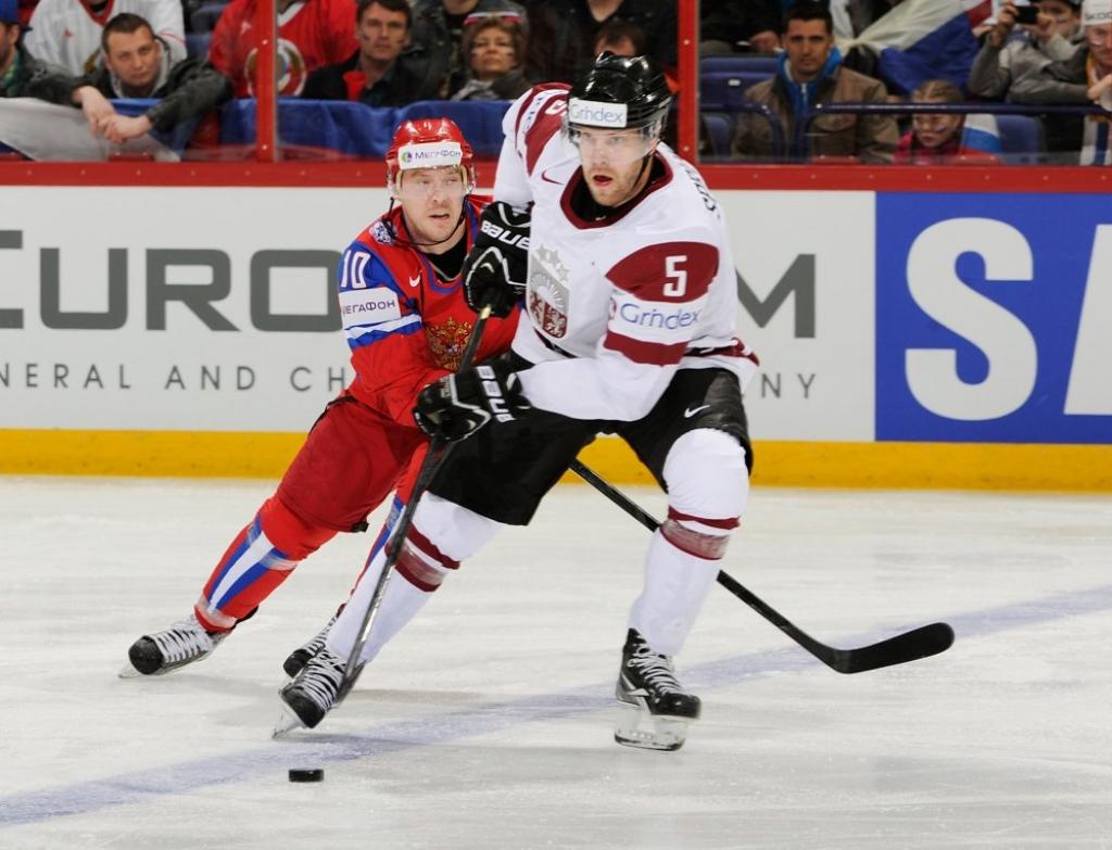 Latvijas hokeja valstsvienība pasaules čempionāta otrajā mačā tiekas ar ASV