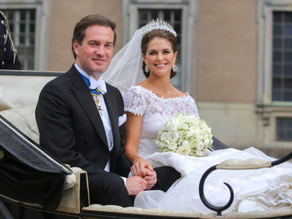 Zviedrijas karaļa jaunākā meita, princese Madlēna, devusies laulības ostā