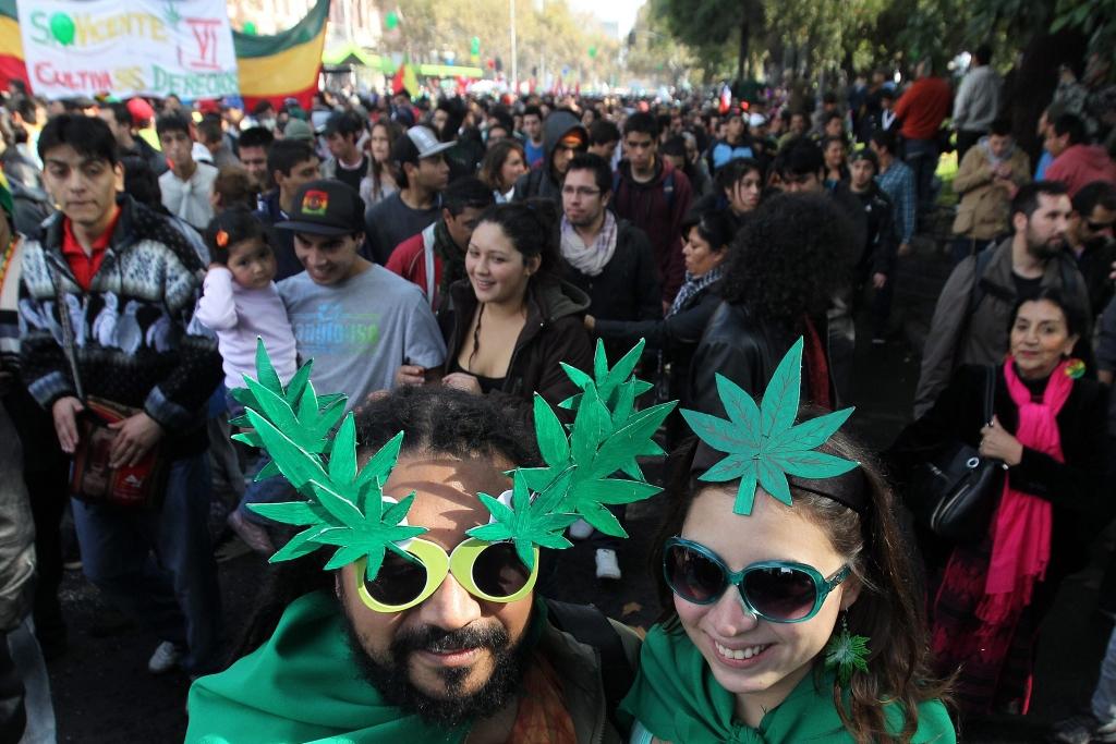Demonstrētāji Brazīlijā pieprasa legalizēt marihuānu