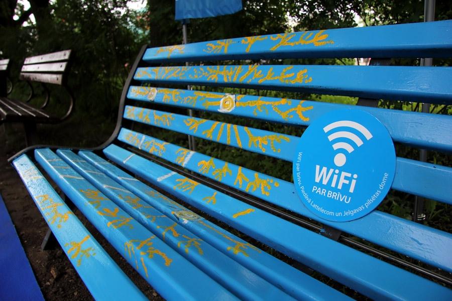 Visaktīvāk bezmaksas bezvadu internetu lieto LLU un 5.vidusskolā