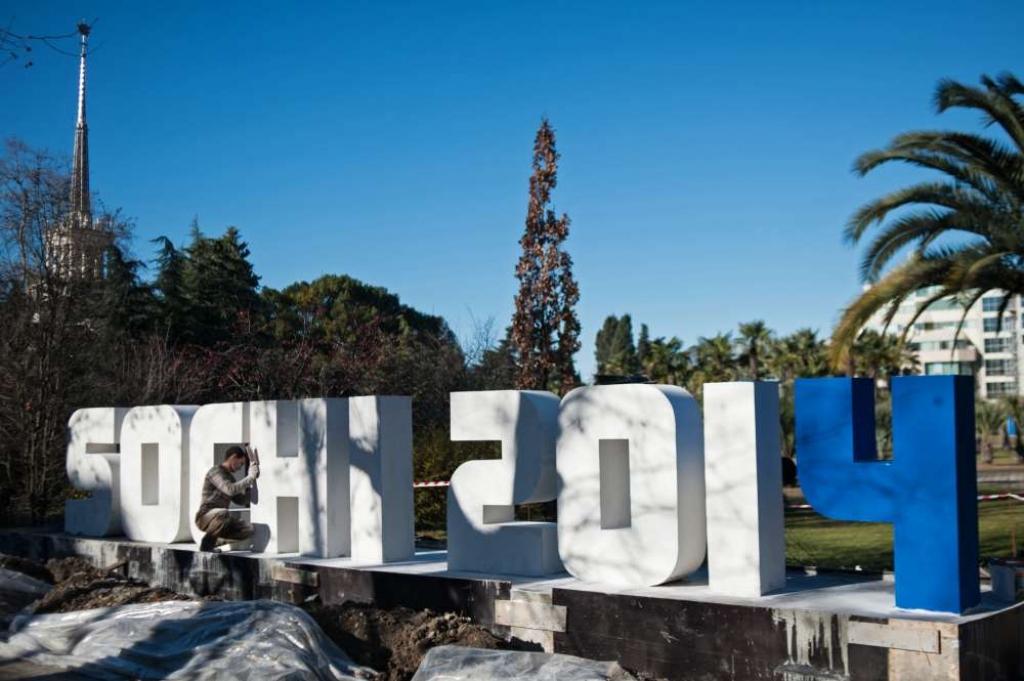 Sočos pabeigta olimpisko spēļu objektu celtniecība
