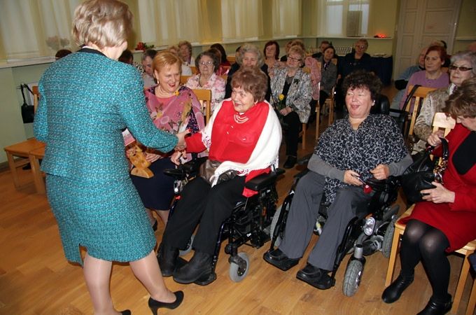 Jelgavas sieviešu invalīdu organizācija «Zvaigzne» atzīmē 15 gadu jubileju