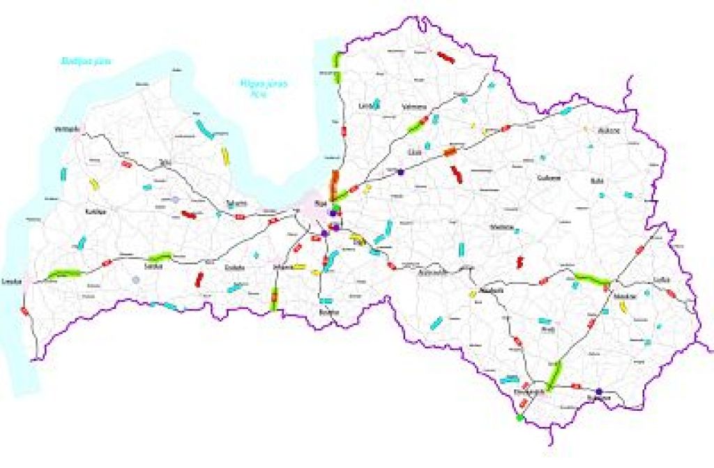 Latvijas autoceļu būvniecībai un rekonstrukcijai šogad izsludinās 81 iepirkumu