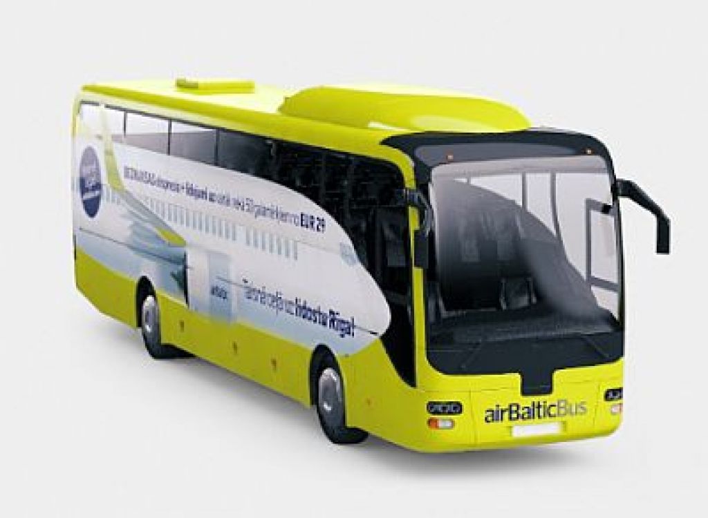 airBaltic ar autobusu savus pasažierus bez maksas vedīs uz lidostu pilsētām visās Baltijas valstīs