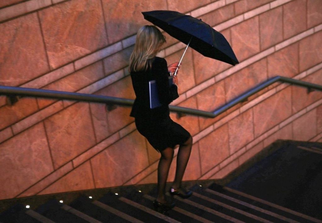 Ikdiena Londonas finanšu rajonos - fotogrāfijās