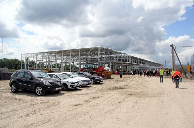 Jelgavas vagonu būves rūpnīcai spāru svētki