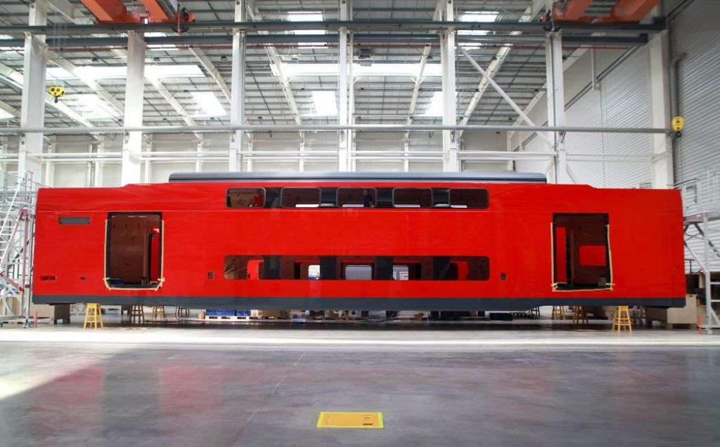 Papildināta galerija - Stadler Minsk piegādās divstāvu vilcienus Maskavai