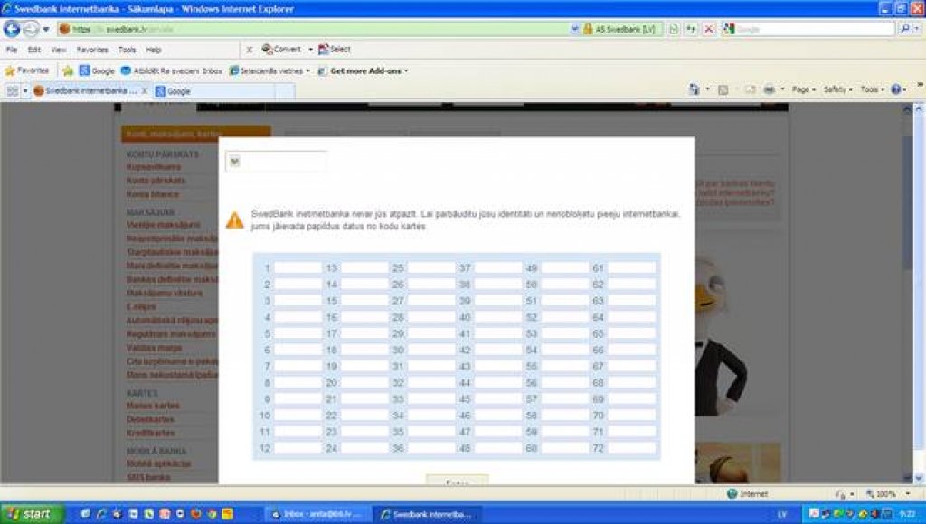 Brīdina par mēģinājumiem apkrāpt Swedbank klientus