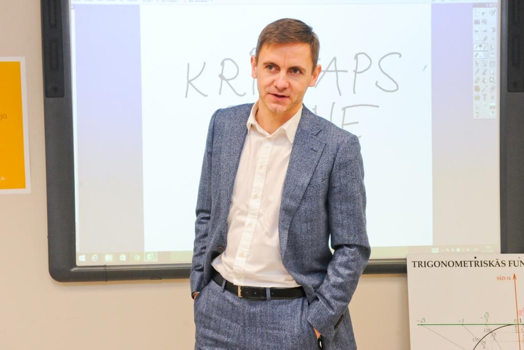 Akcijā «Iedvesmo mācīties!» ienes skolā reālo dzīvi (FOTO)