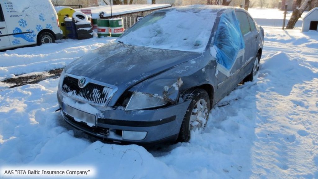FOTO: Kādi ir raksturīgākie apdrošināšanas atlīdzību gadījumi ziemā?
