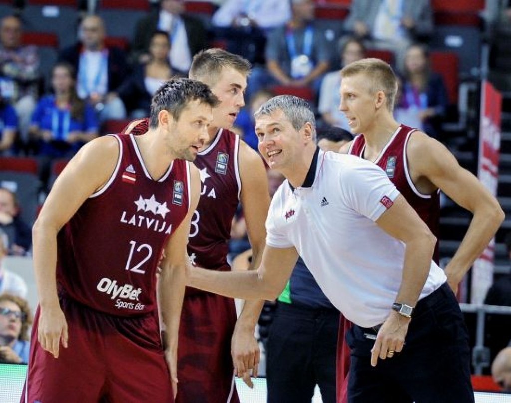 Latvijas basketbolisti noskaidros konkurentus cīņā par ceļazīmi uz Rio