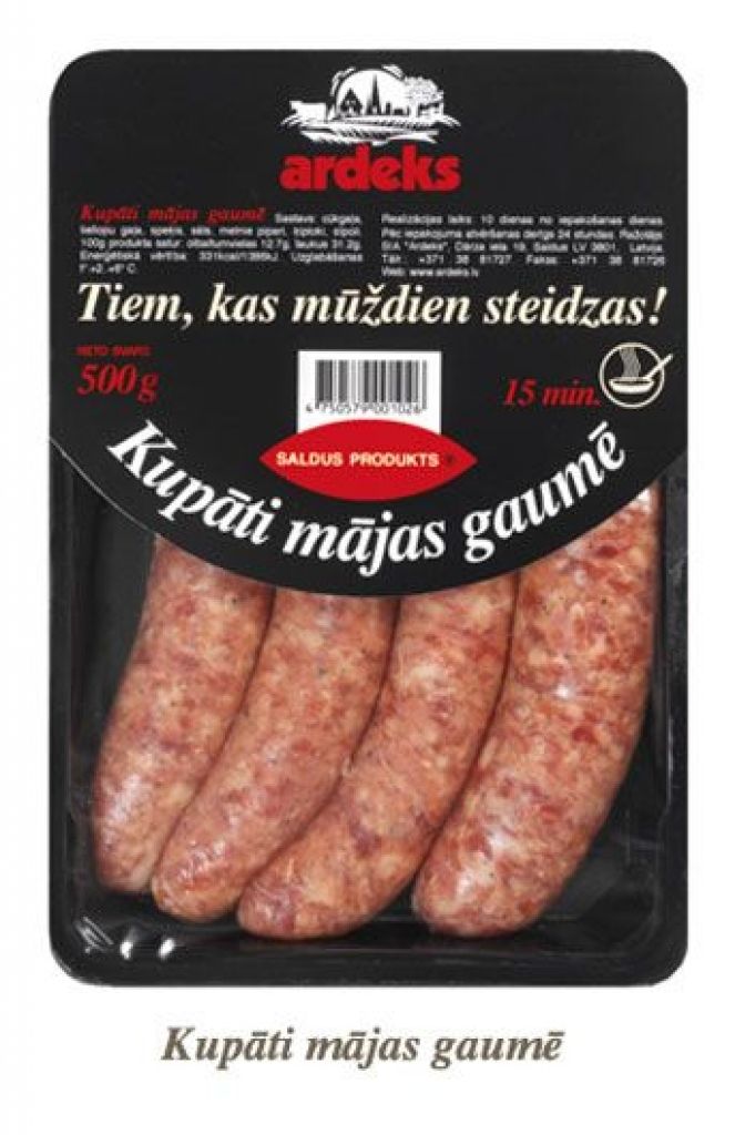 Gaļas pārstrādes uzņēmumu Ardeks ražošana pasludina par maksātnespējīgu