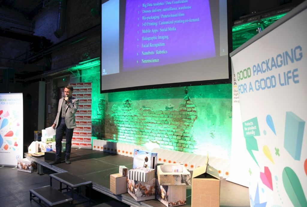 FOTO: DB rīkotās konferences «Packaging for sustainable business» norise