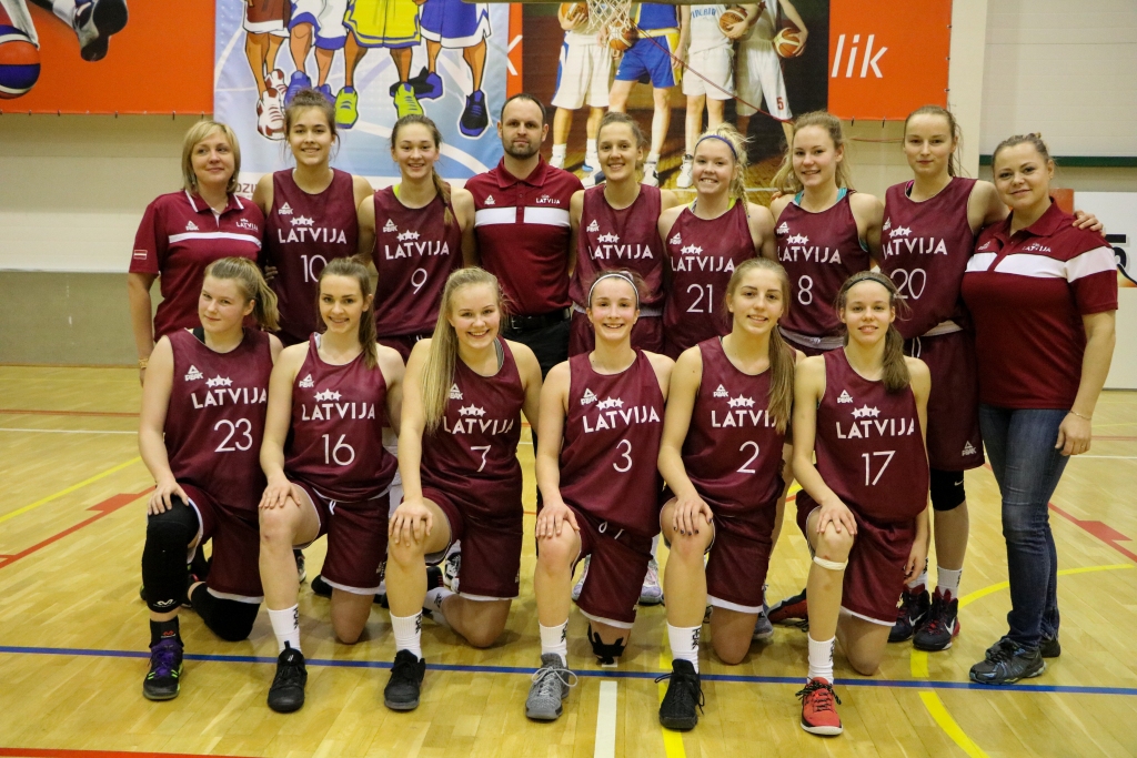 Jelgavas basketbolistes Latvijas U18 sastāvā izcīna Baltijas jūras kausu